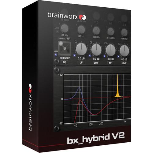 Brainworx bx_hybrid V2 - Mono and Stereo EQ Plug-Ins BXHYBRID V2, Brainworx, bx_hybrid, V2, Mono, Stereo, EQ, Plug-Ins, BXHYBRID, V2