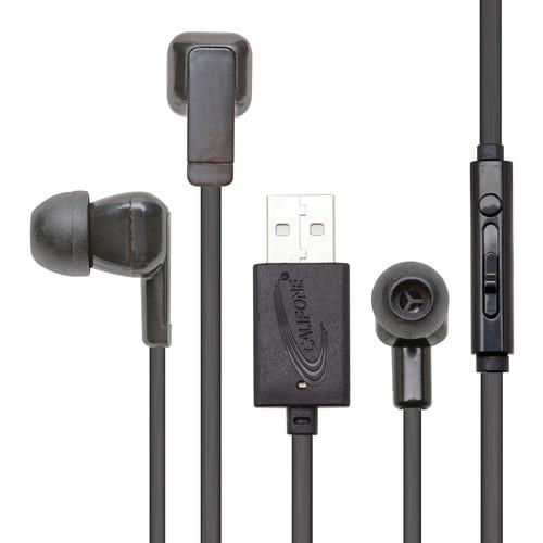 Califone  E3 Earbud Headphone (USB Plug) E3USB, Califone, E3, Earbud, Headphone, USB, Plug, E3USB, Video