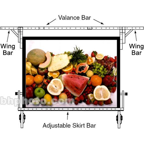 Da-Lite Adjustable Skirt Bar for 9 x 12' Fast-fold 89261, Da-Lite, Adjustable, Skirt, Bar, 9, x, 12', Fast-fold, 89261,