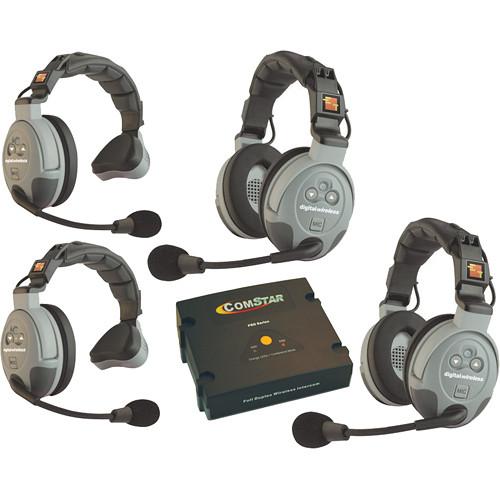 Eartec COMSTAR XT 4-User Full Duplex Wireless Intercom XT-4EU