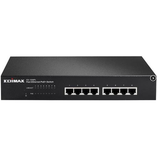 EDIMAX Technology 8-Port Fast Ethernet PoE  Switch ES-1008P