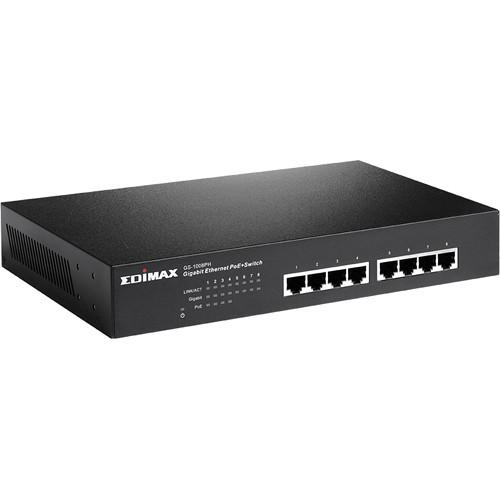 EDIMAX Technology GS-1008PH 8-Port Gigabit Ethernet GS-1008PH