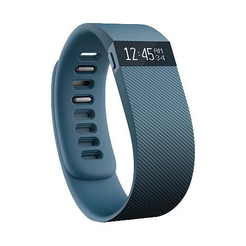 Fitbit Charge Activity   Sleep Wristband (Large, Slate) FB404SLL