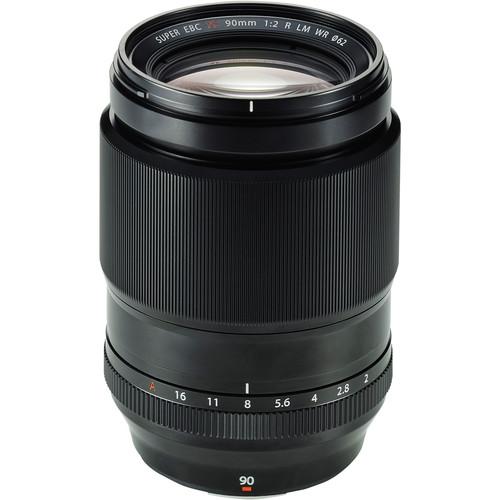Fuji 90mm f/2 R LM WR XR Lens 16463668, Fuji XF 90mm  at