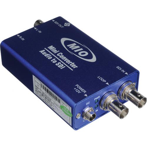 Gra-Vue SDI Stereo Analog Audio Embedder MMIO EMB-HDSDI