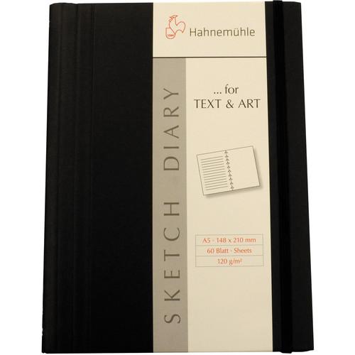 Hahnemuhle Sketch Diary (A5, 80 Sheets, Black) 10628754