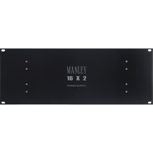 Manley Labs 5U Rack Mount Faceplate for 16x2 Power M162PSUFP