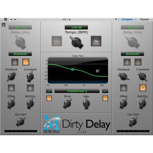 Metric Halo MH Dirty Delay - Feedback Delay Plug-In MHDD