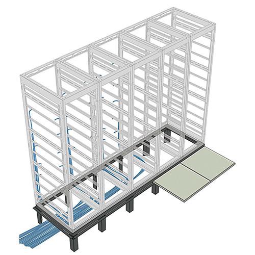 Middle Atlantic RIB Series Riser Base RIB-1-SNE27-36, Middle, Atlantic, RIB, Series, Riser, Base, RIB-1-SNE27-36,