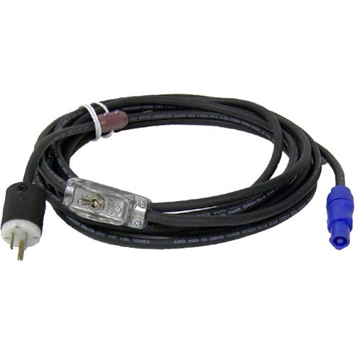 Mole-Richardson powerCON to Household Input Power Cable 927350