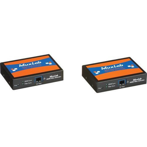 MuxLab  HDMI Fiber Extender Kit 500460, MuxLab, HDMI, Fiber, Extender, Kit, 500460, Video
