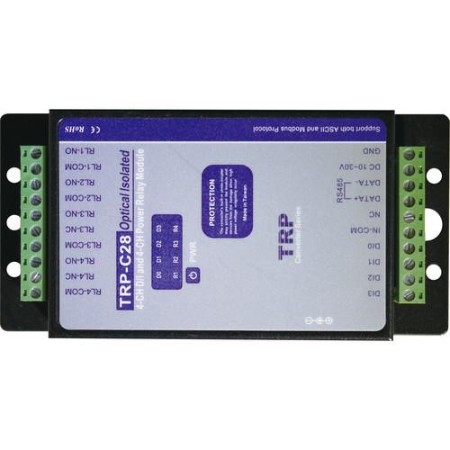NUUO NUSCBC28 4-Channel Digital Input Relay Output Box SCB-C28, NUUO, NUSCBC28, 4-Channel, Digital, Input, Relay, Output, Box, SCB-C28