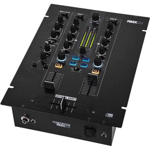 Reloop RMX-22i - 2 1 DJ Mixer with Digital FX and Smart RMX-22I