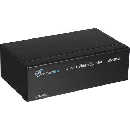 RF-Link 4-Port Video Splitter 250MHz (1920x1440) CG-25VS4