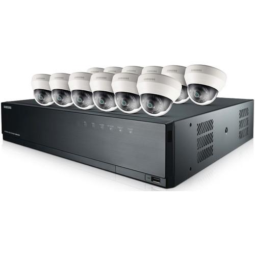 Samsung 16-Channel NVR with 12 Dome Cameras Indoor Kit SRK-5120S, Samsung, 16-Channel, NVR, with, 12, Dome, Cameras, Indoor, Kit, SRK-5120S