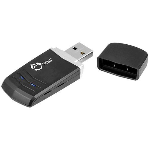 SIIG Wireless-N USB Wi-Fi Adapter (Black) JU-WR0212-S1