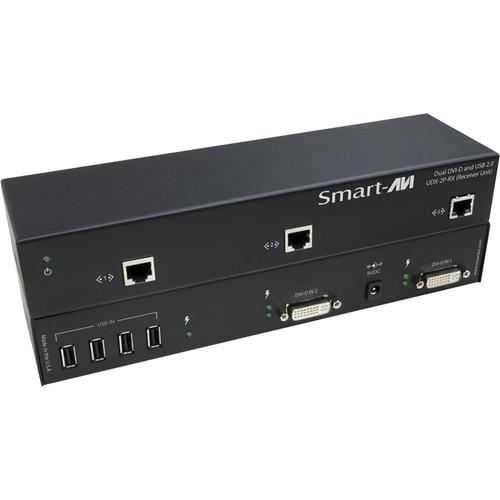 Smart-AVI UDX-2PRXS Dual DVI-D and USB 2.0 Extender UDX-2PRXS