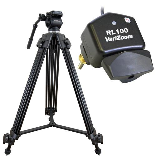 VariZoom VZTK75A-RL100 Video Camera Tripod LANC VZTK75A-RL100