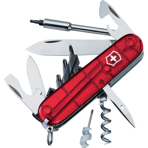 Victorinox CyberTool 29 Pocket Knife (Translucent Ruby) 54919, Victorinox, CyberTool, 29, Pocket, Knife, Translucent, Ruby, 54919