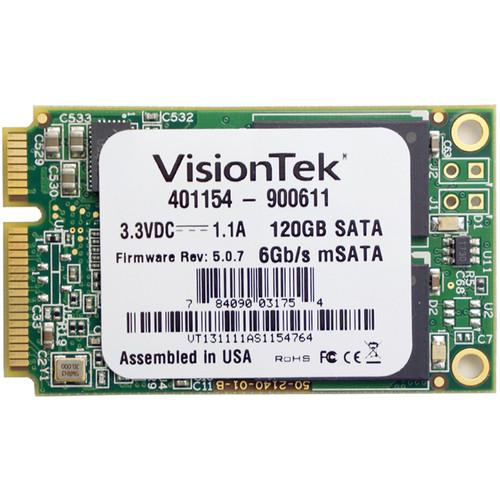 VisionTek mSATA TAA Compliant Solid State Drive (120GB) 900611, VisionTek, mSATA, TAA, Compliant, Solid, State, Drive, 120GB, 900611