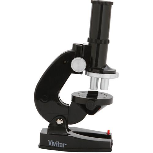 Vivitar MIC-20 Monocular Microscope (Black) VIV-MIC-20