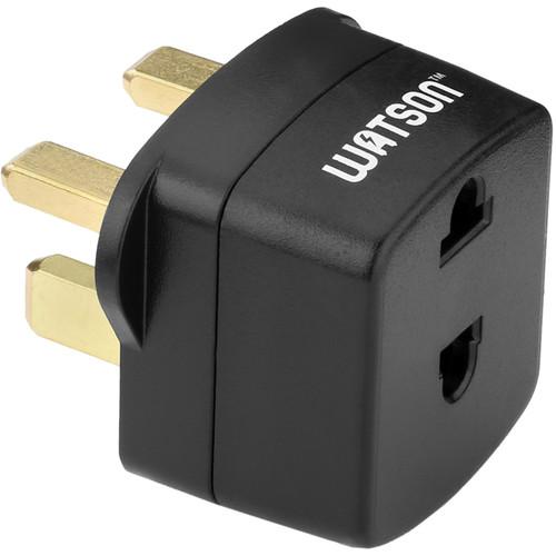 Watson Adapter Plug 2 Prong USA to 3 Prong UK AP-USA-GB