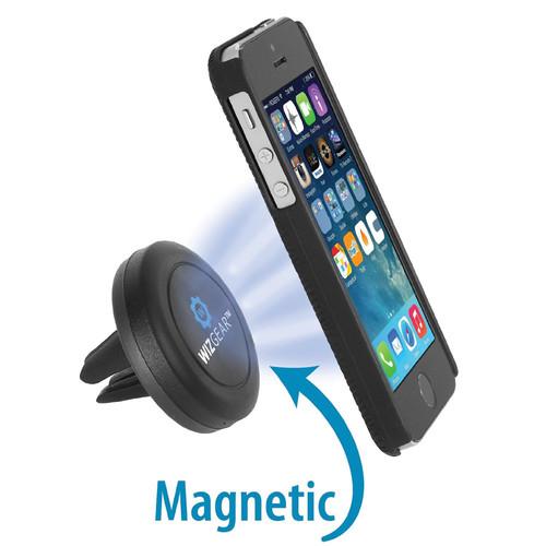 WizGear Universal Magnetic Air Vent Mount for Smartphones, WizGear, Universal, Magnetic, Air, Vent, Mount, Smartphones