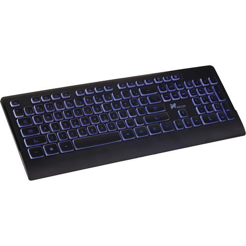 Xcellon KU-MB100B Wired Backlit Keyboard KU-MB100B, Xcellon, KU-MB100B, Wired, Backlit, Keyboard, KU-MB100B,