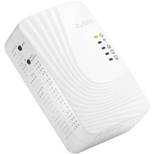 ZyXEL 500 Mb/s Wall-Plug Powerline Adapter 11n Wireless PLA4231