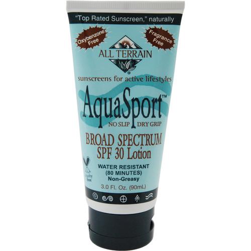 All Terrain Aqua Sport SPF30 Sunscreen (3 oz) AT-2330, All, Terrain, Aqua, Sport, SPF30, Sunscreen, 3, oz, AT-2330,