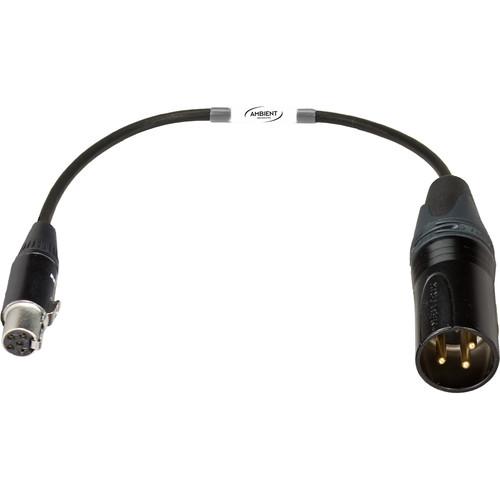 Ambient Recording VSL-1X3 TA5F to XLR-3 Male Cable VSL-1X3, Ambient, Recording, VSL-1X3, TA5F, to, XLR-3, Male, Cable, VSL-1X3,