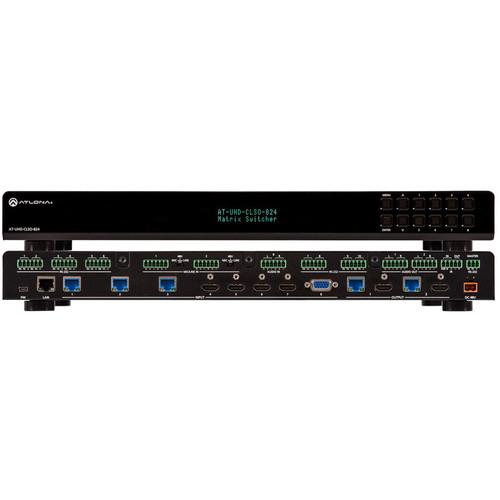 Atlona 4K/UHD 8x2 Multi-Format Matrix Switcher AT-UHD-CLSO-824