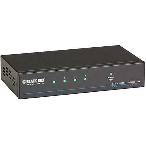Black Box VSP-HDMI1X4-4K 4K HDMI Splitter (1 x 4) VSP-HDMI1X4-4K