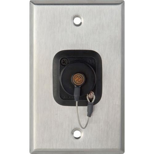 Camplex WPL-1215 1-Gang Stainless Steel Wall Plate WPL-1215