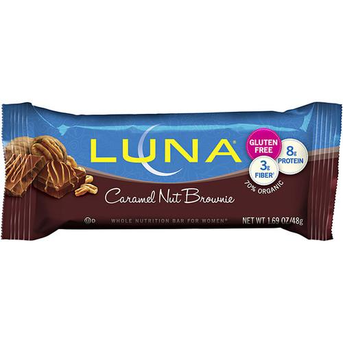 Clif Bar Luna Bar (Caramel Nut Brownie, 15-pack) 210064