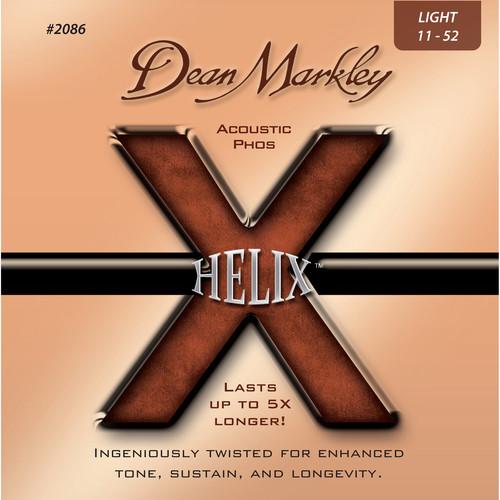 Dean Markley 2086 LT - Helix Acoustic Phos Guitar Strings DM2086