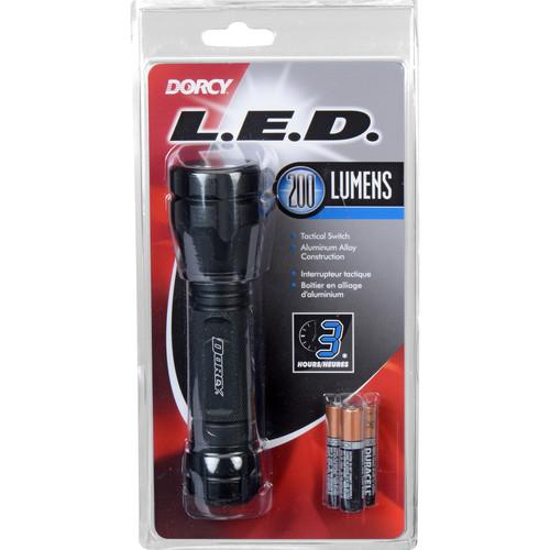 Dorcy 190 Lumen Aluminum LED Tactical Flashlight 41-4289, Dorcy, 190, Lumen, Aluminum, LED, Tactical, Flashlight, 41-4289,