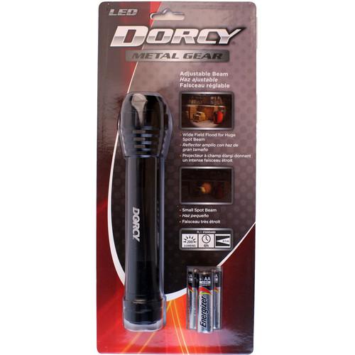 Dorcy 200 Lumen LED Metal Gear Focusing Flashlight 41-4416