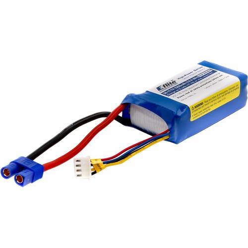 E-flite 1300mAh 3S 11.1V LiPo Battery with EC3 EFLB13003S20