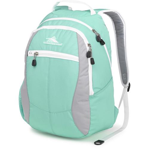 High Sierra Curve Backpack (Aquamarine / Ash / White) 53632-0784, High, Sierra, Curve, Backpack, Aquamarine, /, Ash, /, White, 53632-0784
