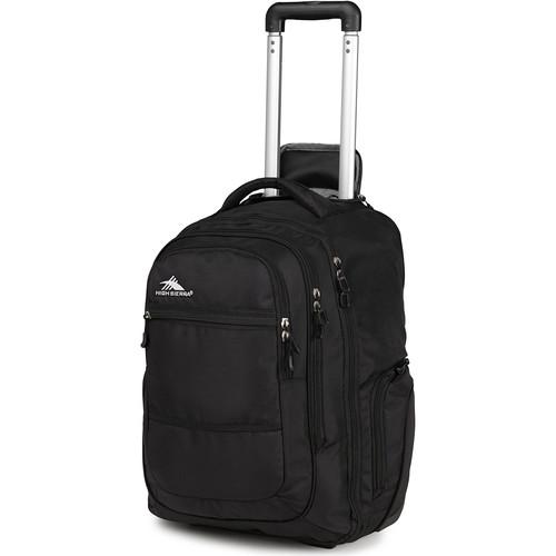 High Sierra Rev Wheeled Backpack (Black) 58420-1041