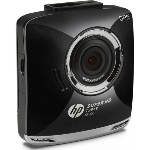 HP Super HD 2304 x 1296 Car Dashboard Camcorder with GPS