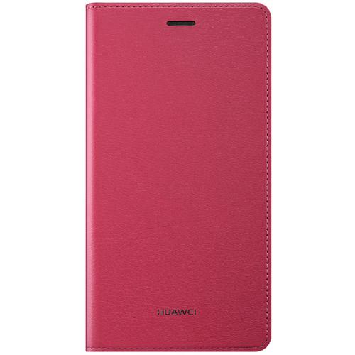 Huawei Leather Flip Case for P8 Lite (Red) P8-LITE-LEA-CASE-RED