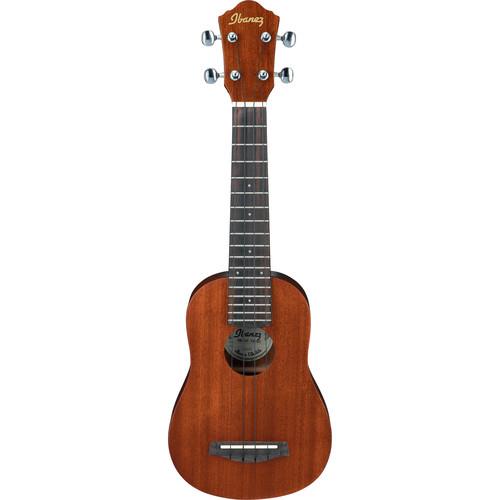 Ibanez UKS10 - Soprano Ukulele (Open-Pore Natural) UKS10, Ibanez, UKS10, Soprano, Ukulele, Open-Pore, Natural, UKS10,