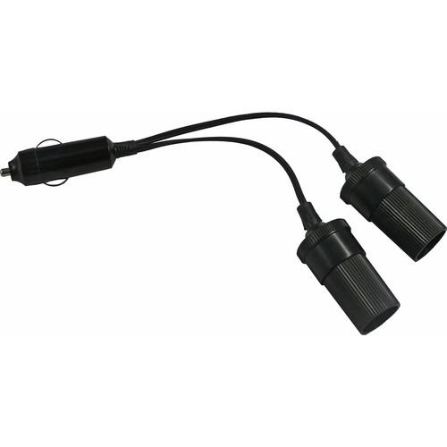 IndiPRO Tools Male to Dual-Female Car Lighter Adapter IPCPX2