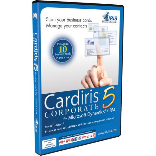 IRIS Cardiris Corporate 5 for Microsoft Dynamics CRM (DVD), IRIS, Cardiris, Corporate, 5, Microsoft, Dynamics, CRM, DVD,