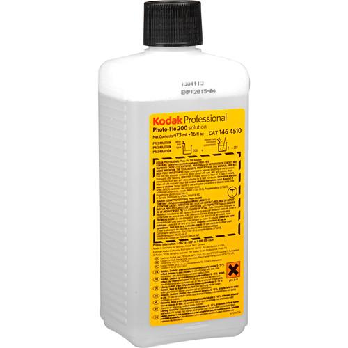 Kodak Photo-Flo 200 Solution (16 oz, 01/15 Expiration) 1464510Q