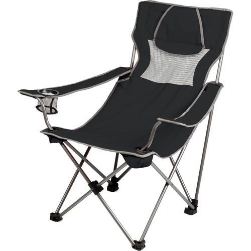 Picnic Time Campsite Chair (Black/Gray) 806-00-175-000-0