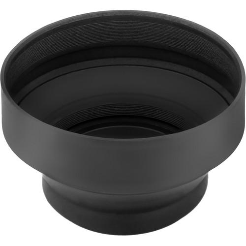 Sensei 72mm 3-in-1 Collapsible Rubber Lens Hood for 28mm LHR-T72