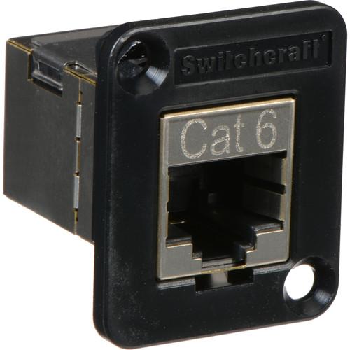 Switchcraft EH Series RJ45 CAT6 Feed-Through Shielded EHRJ45P6S, Switchcraft, EH, Series, RJ45, CAT6, Feed-Through, Shielded, EHRJ45P6S